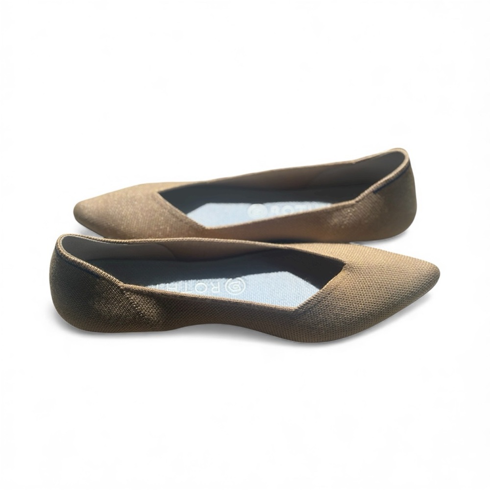 Rothy's Elegant Tan Flats